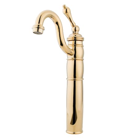 Kingston Brass Vessel Sink Faucet, Polished Brass KB1422AL